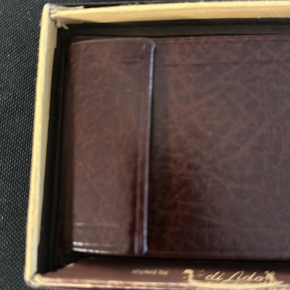 Vintage DI LIDO # 977 Water Buffalo  Leather Men's wallet - Picture 7 of 9